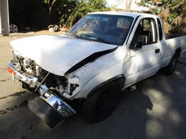 1997 TOYOTA TACOMA STD XTRA CAB SHORT BED WHITE 2.4L MT 2WD Z15065